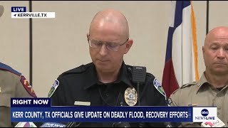 Kerr County, Texas officials provide update