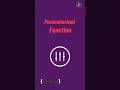 parameterized function in javascript | functions in javascript | #javascript tutorial in 1 minutes