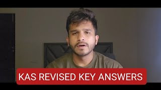 KAS REVISED KEY ANSWERS | KPSC RELEASES REVISED KEY ANSWERS | KPSC KAS RE-EXAM