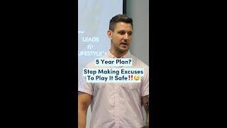 #shorts 5 Year Plan? Stop Making EXCUSES!