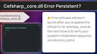 Fix cefsharp.core.dll and .NET App Errors!