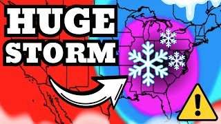This HISTORIC Winter Storm Will BREAK All Records - 72 Hour Forecast...