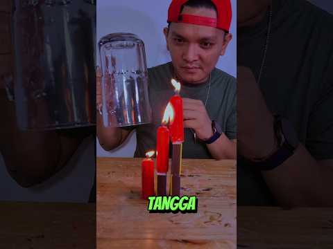 Lilin Disusun Seperti Tangga & Ditutup Gelas. Apa Yg Terjadi? # ...