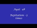 surah ar rahman memorization part 5 verses 41 50