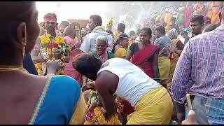 my son Natham மாரியம்மன் கோவில் வேல் குத்து