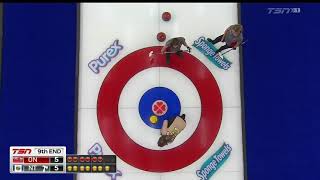 #stoh2021 [9E] Grab the masks! Galusha(NT) measures for 3rd point vs Homan(ON)