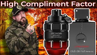 8 High Compliment Factor Men's Fragrances For FALL/AUTUMN