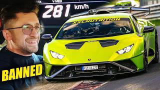We FIXED the Lamborghini STO & Got Banned // Nürburgring