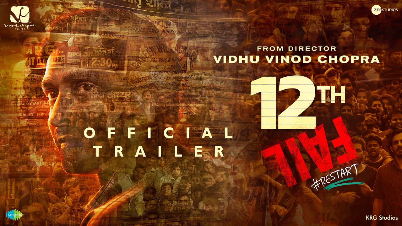 12th Fail - Official Trailer | Vidhu Vinod Chopra | In Cinemas ...