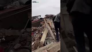 【トルコ地震】地震が発生した6日、アンタキヤで撮影された動画／Turkey-Syria earthquake