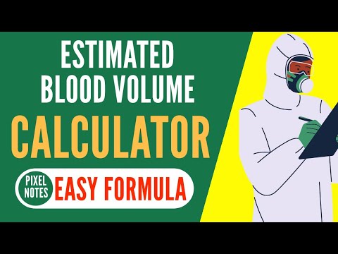How do you calculate blood volume in dogs?