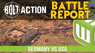German vs USA Bolt Action Battle Report Ep 6