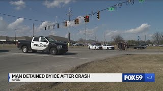 Driver responsible for fatal crash in Hendricks County detained by ICE