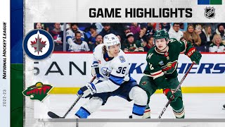 Wild @ Jets 12/27 | NHL Highlights 2022