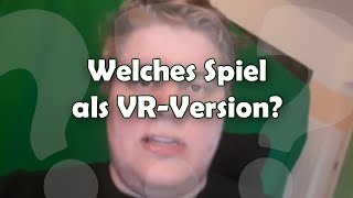 Welches Spiel hättet ihr gerne als VR-Version? 🎮 Frag PietSmiet #1032