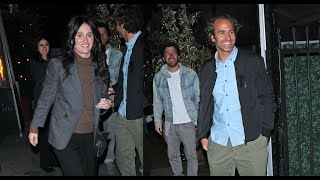 Actress Robin Tunney and Nicky Marmet step out for dinner with friends in Santa Monica!