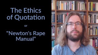 The Ethics of Quotation; or \