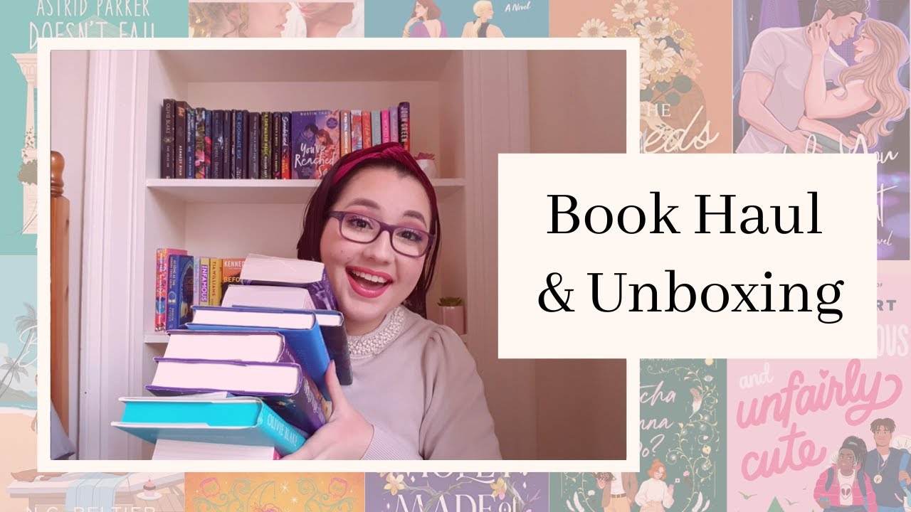 Giant Book Haul Unboxing Youtube