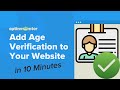 How To Add Age Verification to Your Website