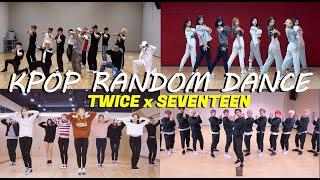 |TWICE x SEVENTEEN | RANDOM DANCE MIRRORED CHALLENGE