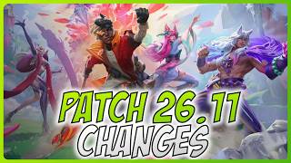 All New Changes For Patch 26.11 - A Guide for League of Legends