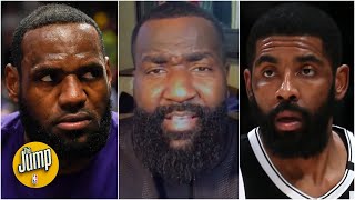 The Jump reacts to LeBron saying he was 'hurt' by Kyrie Irving's comments during the 2020 Finals