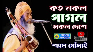 কত নকল পাগল সকল দেশে ,আমি একজন আসল পাগল পেলাম না ll শ্যাম গোঁসাই ll পথের সন্ধানে ll