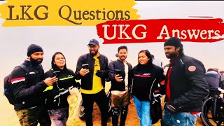 Bikers V/s Silly questions- Watch the fun unfold! Ambajidurga Betta !