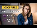 100% FREE AI Video Generator | How To Create AI Video 100% FREE