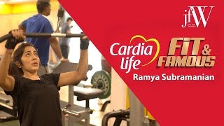 Anchor Ramya on Staying Fit | Fit N Famous | JFW