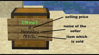 ✨| ChestShop Plugin [1.4] | Plugin Review