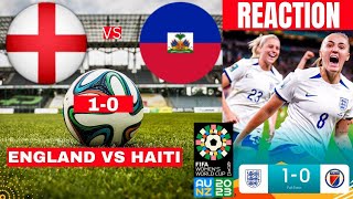 England vs Haiti: Georgia Stanway penalty sees Lionesses edge to victory in Women's World Cup opener