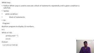 L15: Iteration and Pass Statements