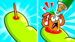 If Pears Were Objects || Clumsy Fails, Outdoor Pranks By Pear Vlogs