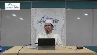 Yayasan Ta'lim: Amsal Dalam Al Quran (kelas 14) [03-10-2024]