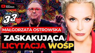 Małgorzata Ostrowska: Złote Serce dla WOŚP – Rockowa Legenda w Radio Rebeliant