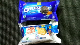 Britannia Milk Bikis VS Cadbury Oreo Biscuits Unboxing l Britannia vs Cadbury। #britannia #cadbury