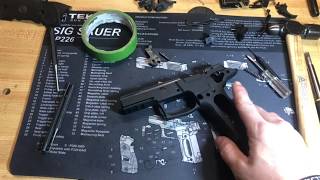 Sig P226 Legion/Elite SAO Complete Disassembly/Teardown & Reassembly