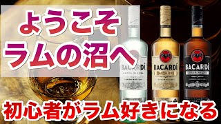 世界NO.1ラム【バカルディ】飲んだらハマる！ラムの美味しい飲み方