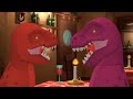 barney misbehaves at the australian restaurant and gets grounded