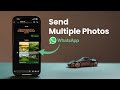 How to Send Multiple Photos on WhatsApp for iPhone?