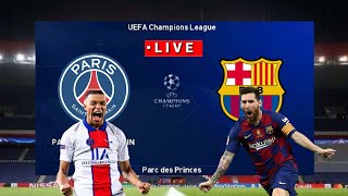 Trực Tiếp || PSG vs Barcelona UEFA Champions League 2020/2021||Pes17