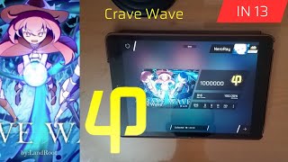 【Light and sparkling song】Crave Wave  [IN 13] | ALL PERFECT!!! 【Phigros】