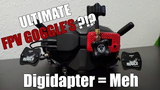 The Ultimate FPV Goggles 2020?!? - DJI Goggle Upgrades - DIGIDAPTER - Menace RC DJI Pico's