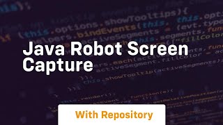 java robot screen capture
