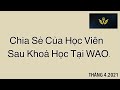 WAO | CÓ NÊN CHỌN TRUNG TÂM ĐÀO TẠO BARISTA WAO | CHIA SẺ CỦA HỌC VIÊN SAU KHÓA HỌC TẠI WAO