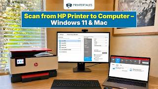 How to Scan from HP Printer to Computer – Windows 11 & Mac | Printer Tales