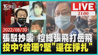 抄襲? 張善政批綠張飛打岳飛 投中?投珊?王世堅掙扎