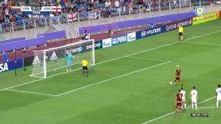 Mundial Sub 20 2017 - Final Venezuela Inglaterra - Penal atajado a Peñaranda