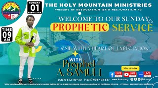 SUNDAY PROPHETIC SERVICE With Prophet A. Samuel II 02/02/2025 II